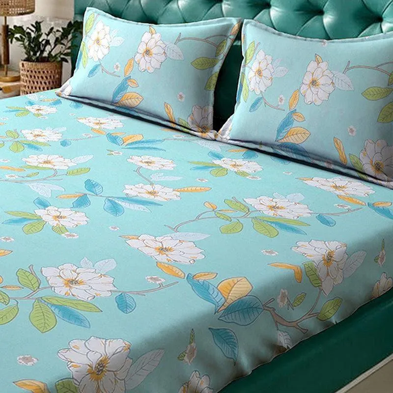 Ocean Garden Bedsheet - 150 GSM media 1
