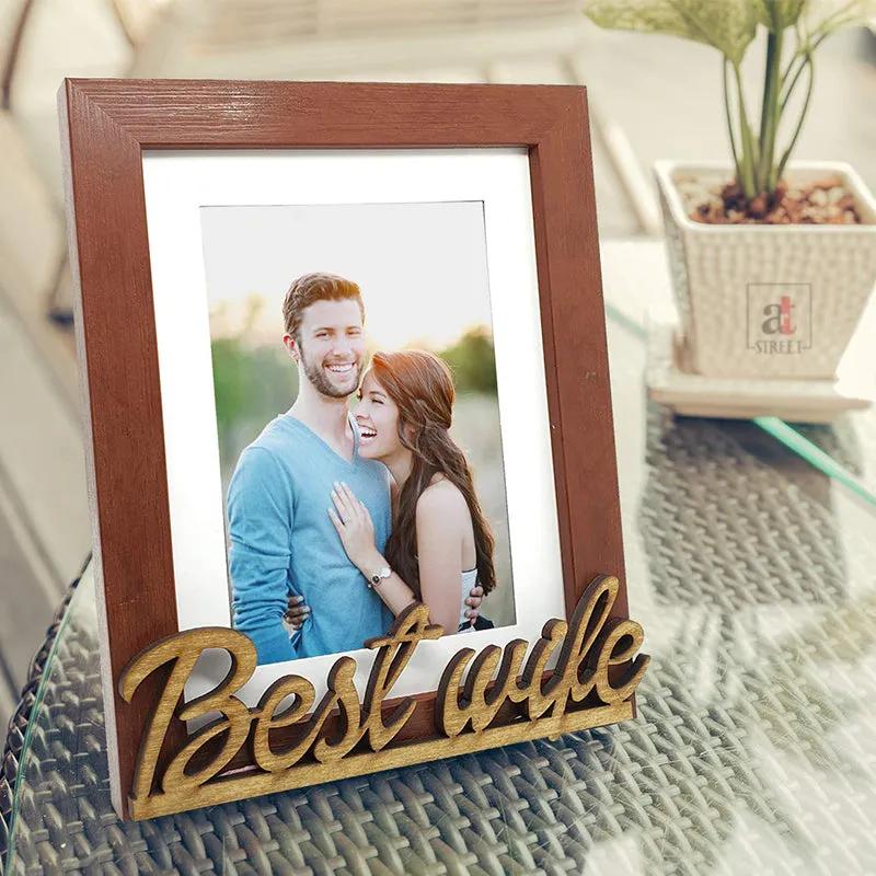 Valentine Moment Plastic Photo Frame - Brown media 1
