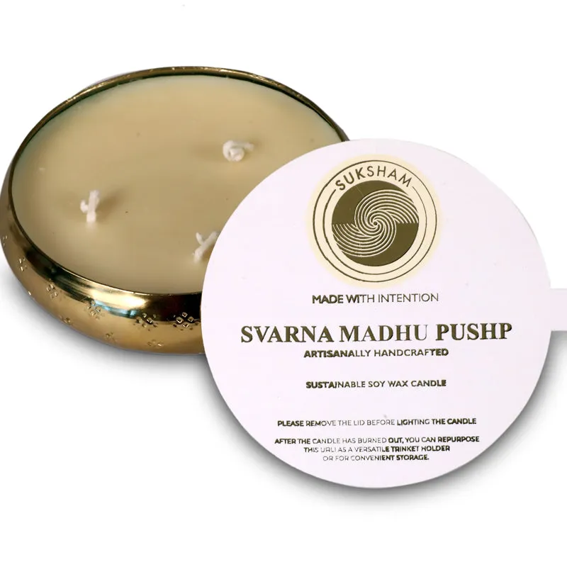 Enchanta Madhupushp Scented Candle media 4