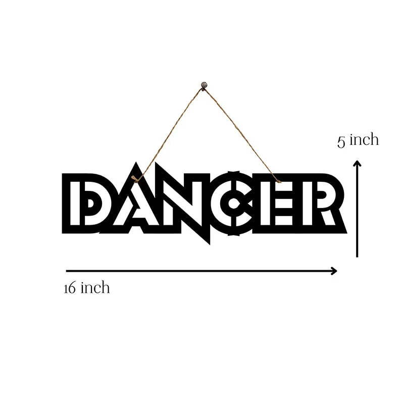 Dancer Mild Steel Wall Accent media 5