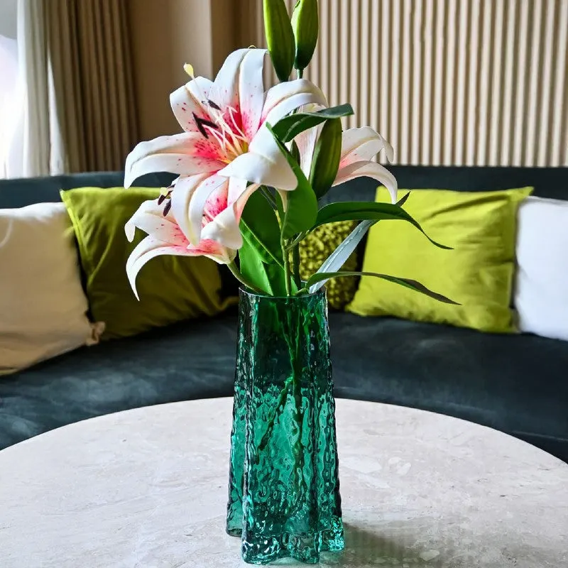 Opulence Designer Vase - Green media 3
