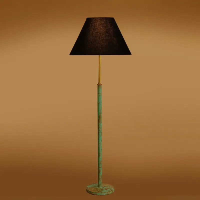 Canyon Glow Wooden Floor Lamp - Black media 7
