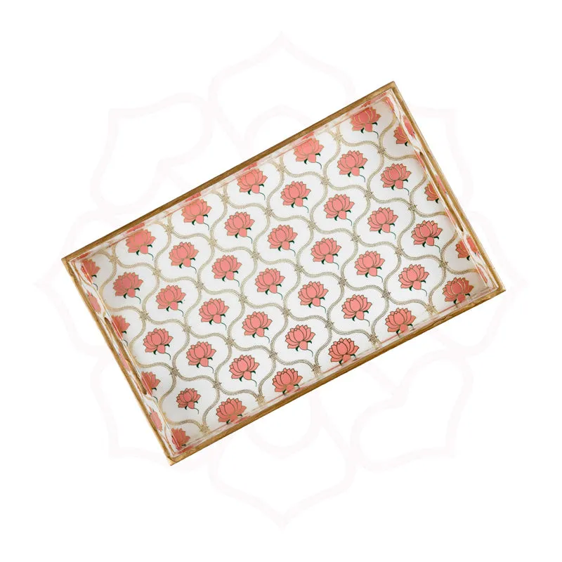 Lotus Grace Serving Tray media 4
