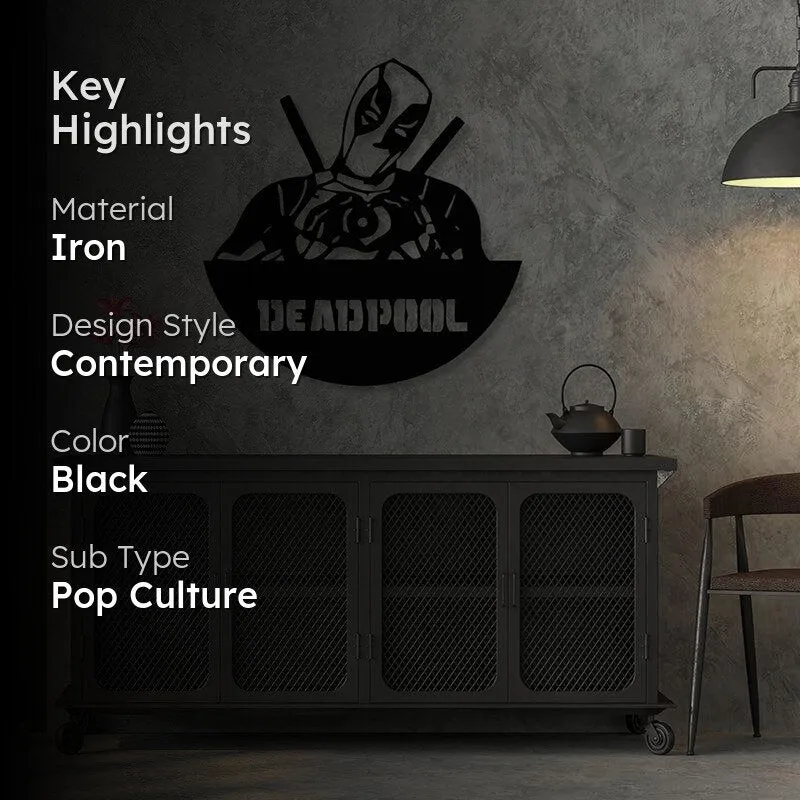 Deadpool Black Iron Wall Accent media 2