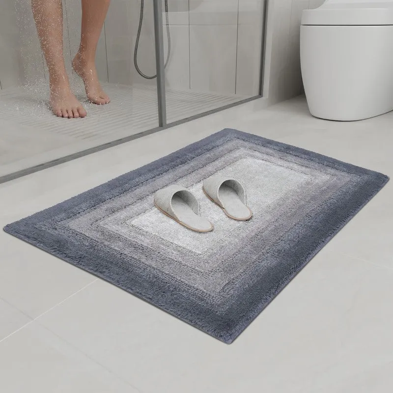 Dryora Cotton Bath Mat - Grey media 3