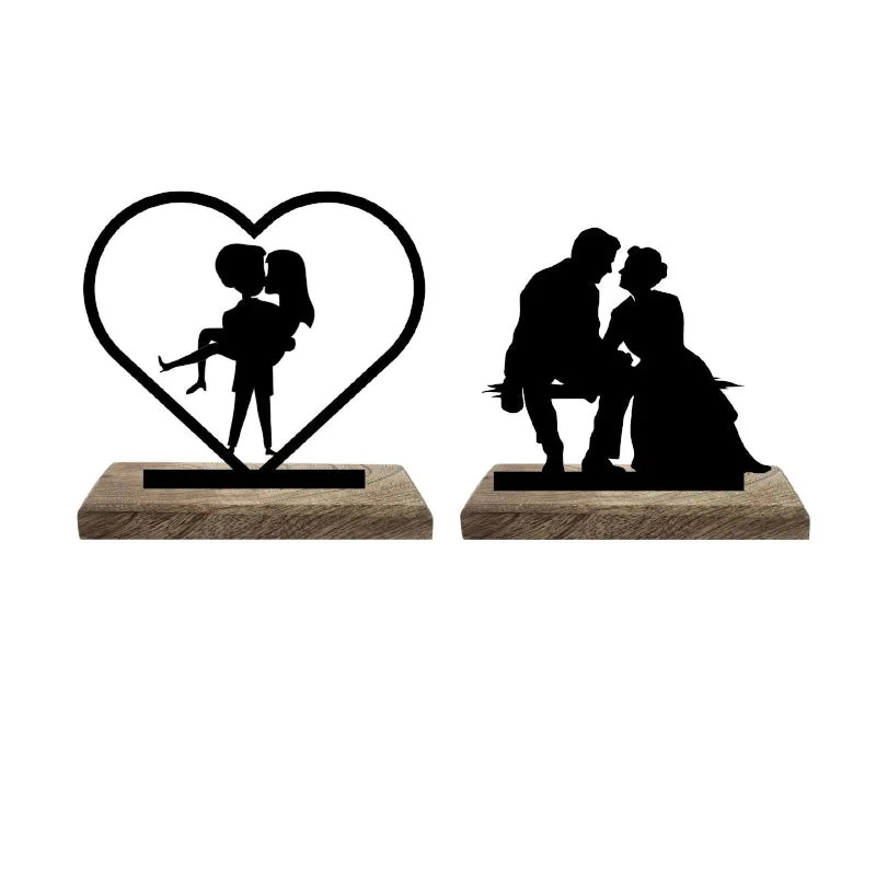 Eternal Love Showpiece - Set Of Two media 5