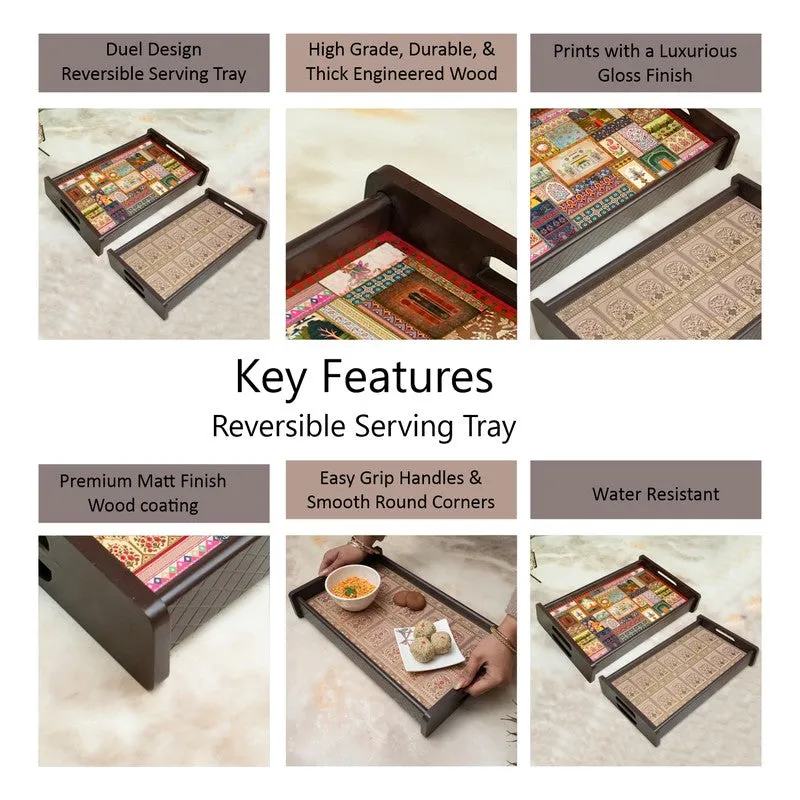 Velto Wooden Serving Tray media 6