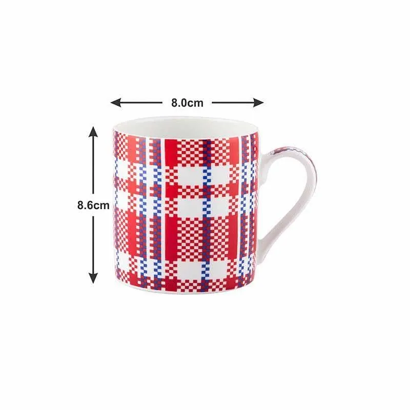 Sonaki Bone China Coffee Mug (360 mL Each) - Set of Four media 5