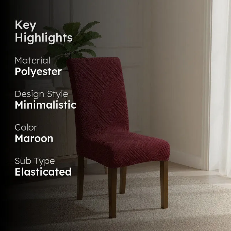 Rivexa Soft Chair Cover - Maroon media 2
