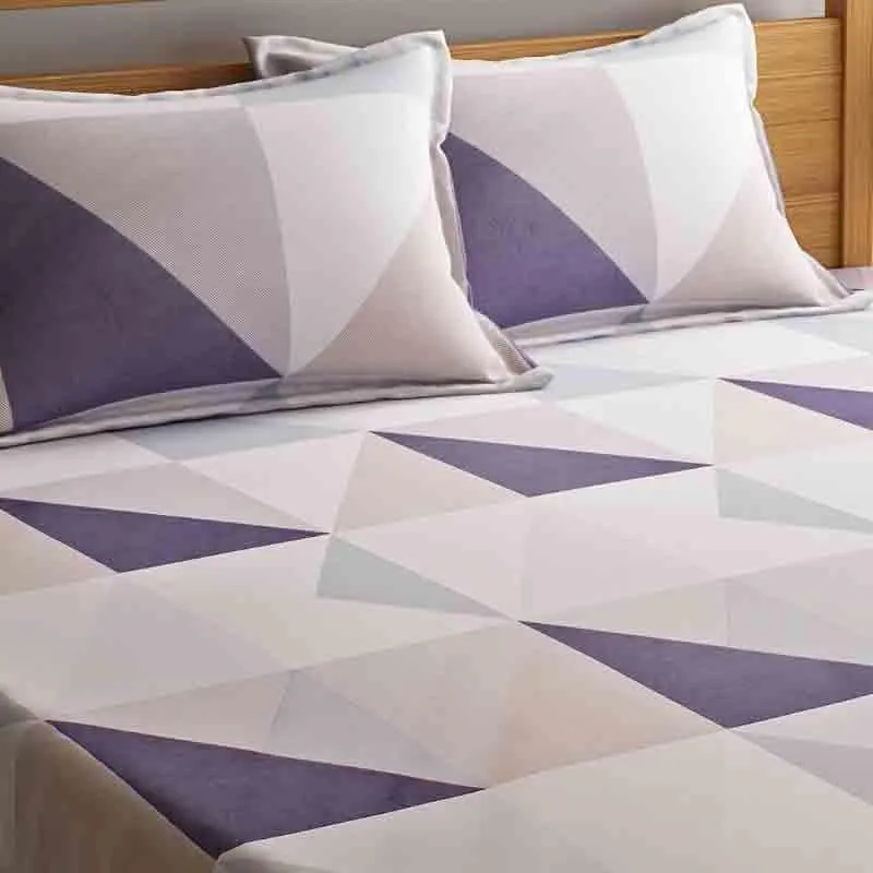 Geometro Club Cotton Bedsheet - 210 TC media 3