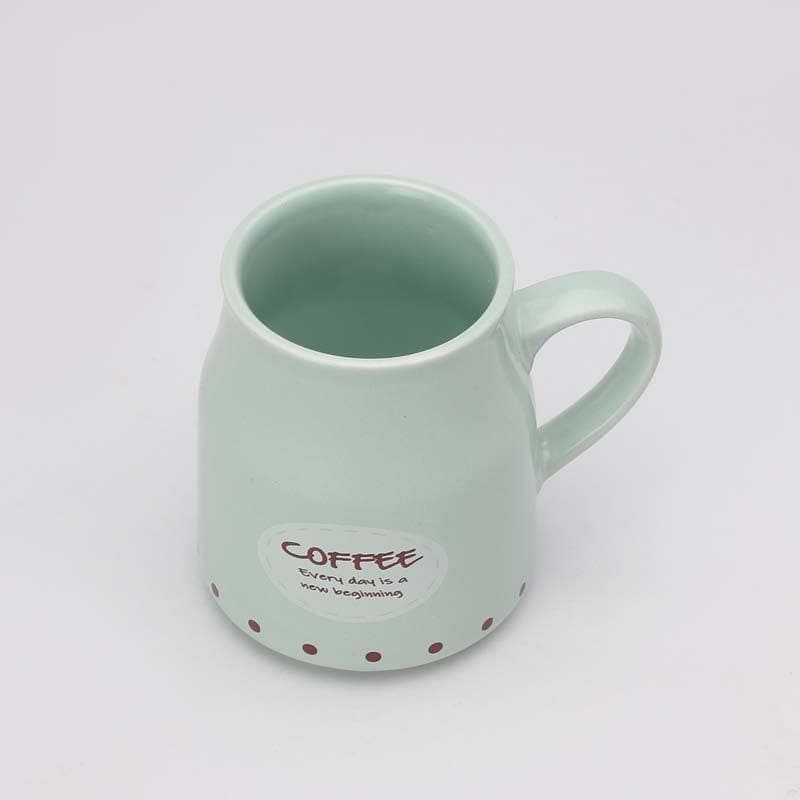 Caffeine Ceramic Tea Cup (200 mL Each) -  Set of Six media 4