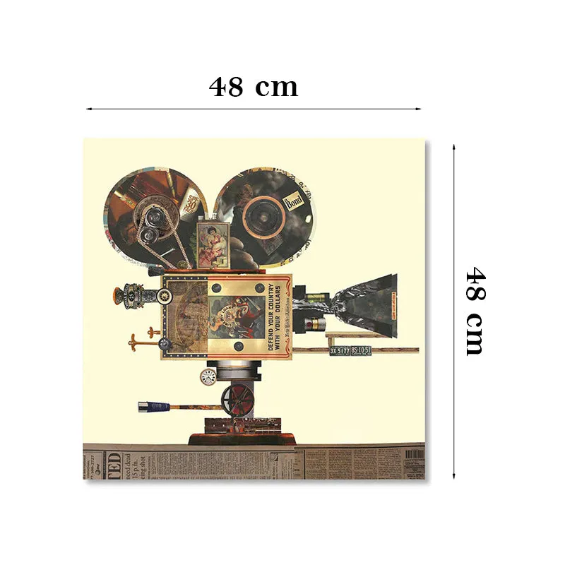 Vintage Cine Wall Painting media 10