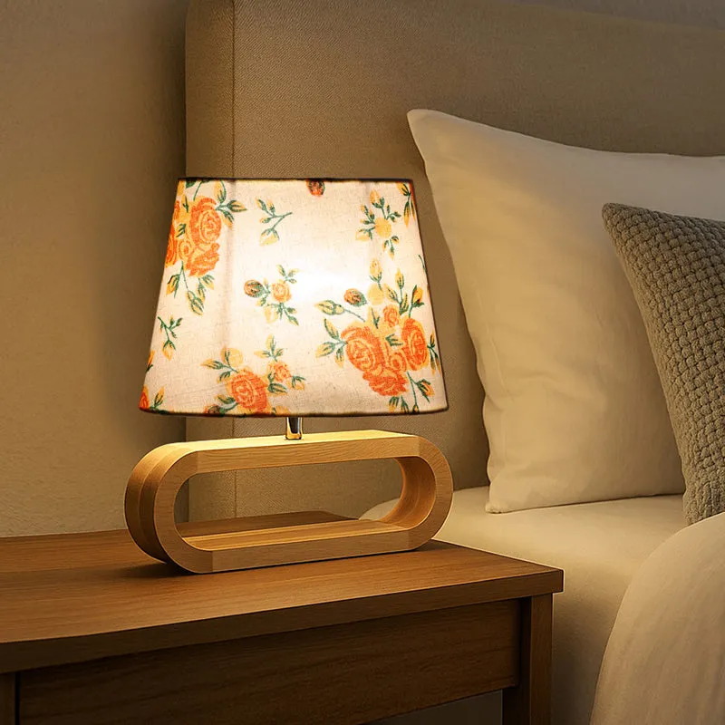 Fleur Curve Cotton Table Lamp - Multicolor media 3