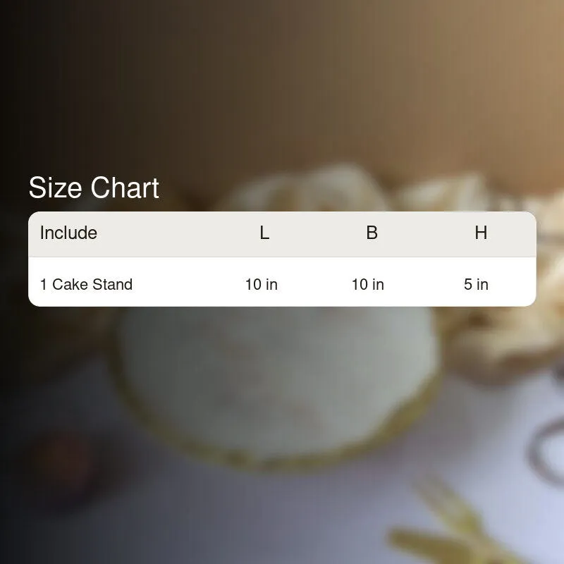 Evie Marble & Wooden Cake Stand media 6