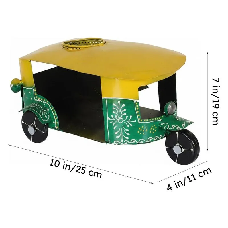 Desi Auto Stationary Stand - Green & Yellow media 6