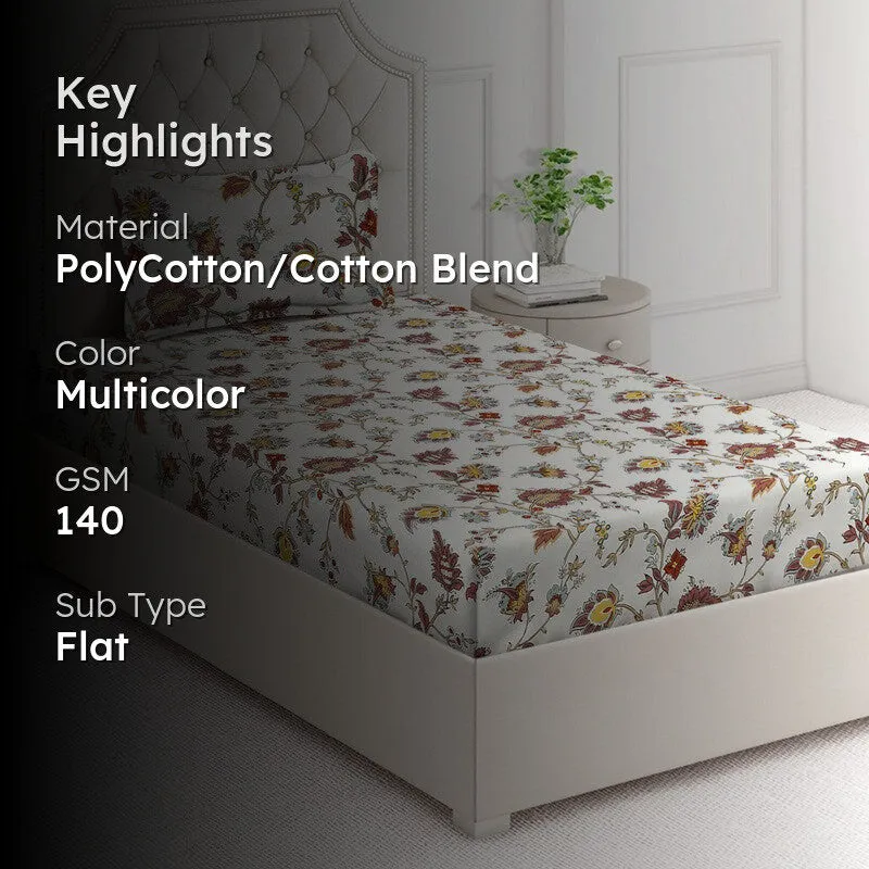 Zanique Bedsheet - 140 GSM media 2