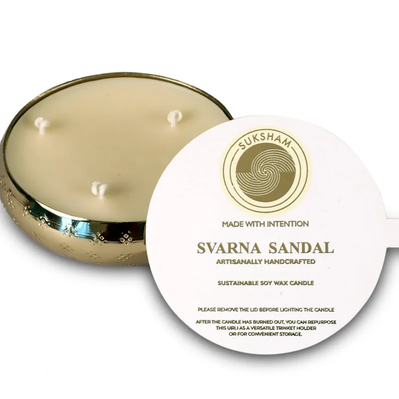 Enchanta Sandalwood Scented Candle media 5
