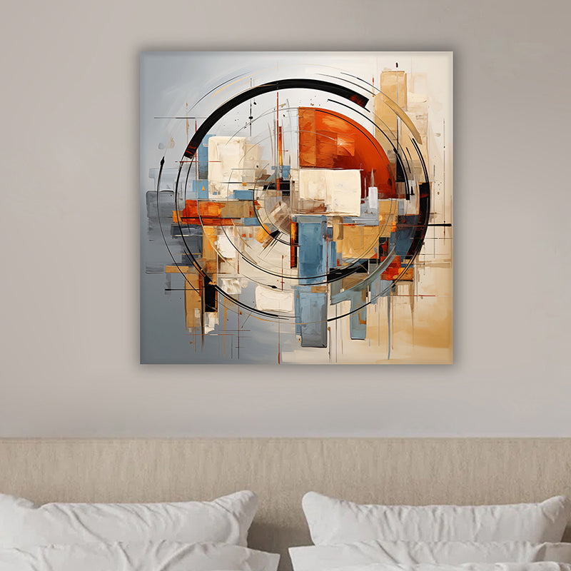 Abstract Geometry Canvas Wall Art media 2