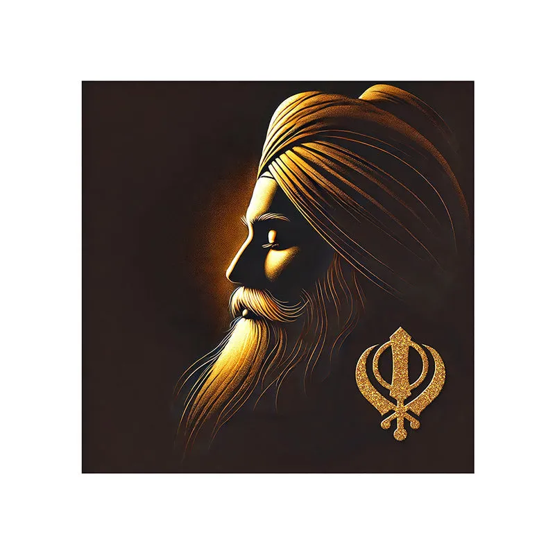 Sikh Guru Wall Painting media 4