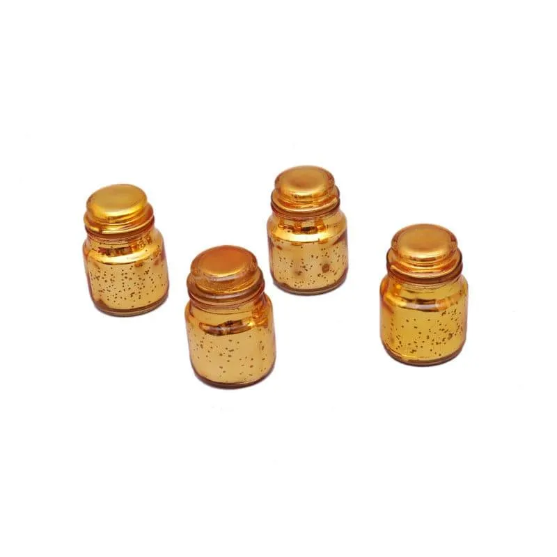 Tarusha Tealight Candle Holder (Gold) - Set Of Four media 3
