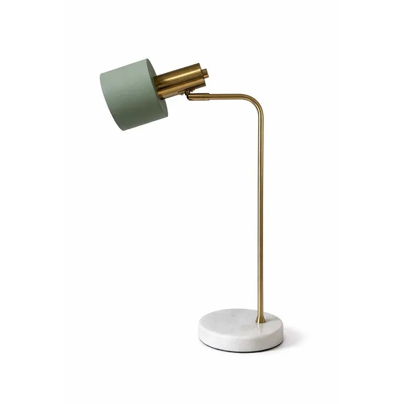 AarviDecor Alden Marble Table Lamp - Green media 6