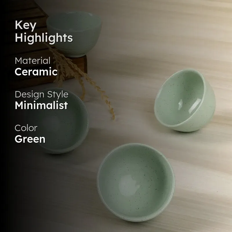 Lemongrass Handmade Snack Bowl - 250 ML media 2