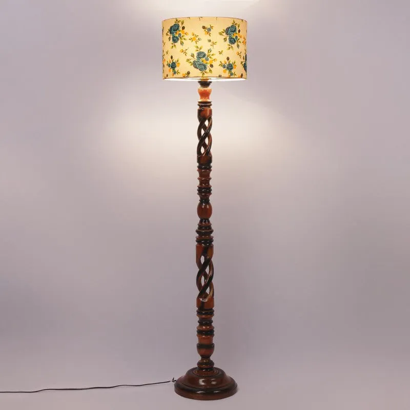 SlateRay Floor Lamp (Floral) media 5