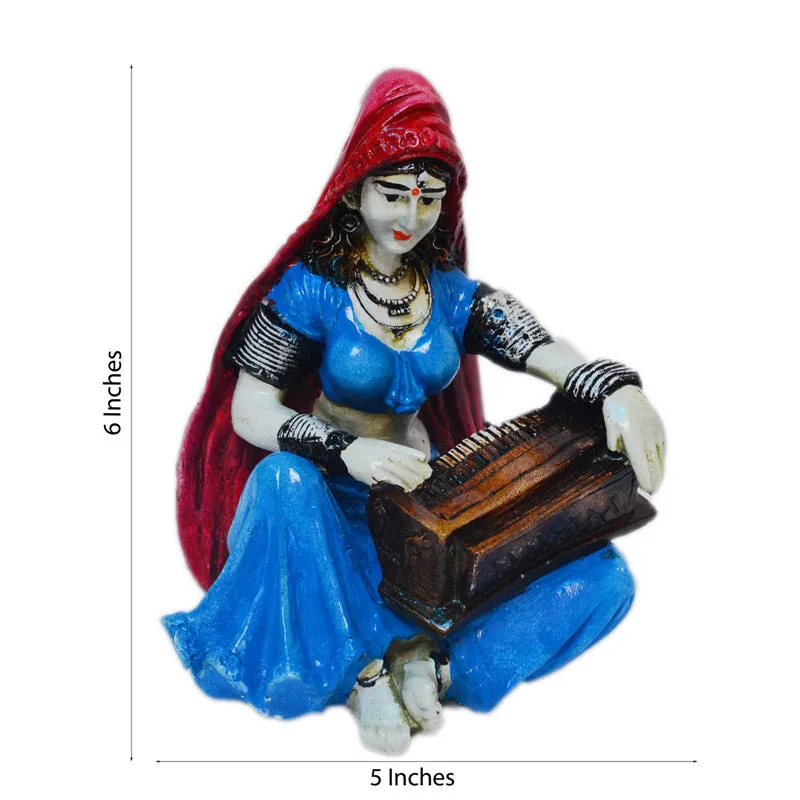 Rajasthani Folk harmonium Play Showpiece media 4