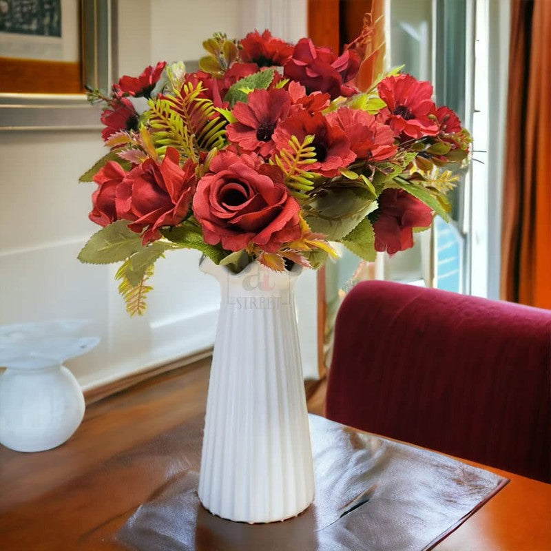Edelle Rose Artificial Flower Sticks - Set Of Two media 4