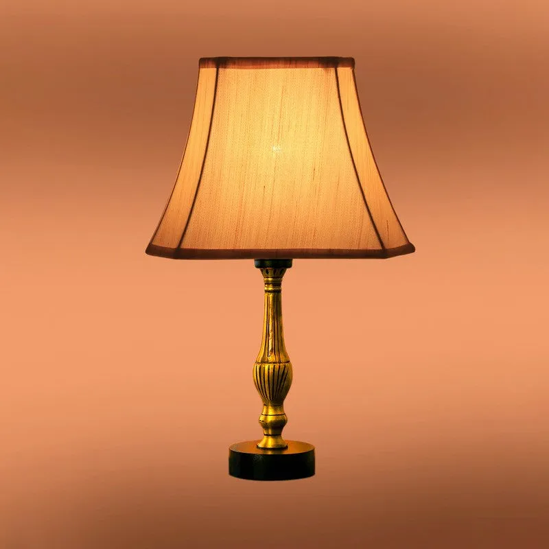Aurelo Kivo Wooden Table Lamp - OffWhite media 7