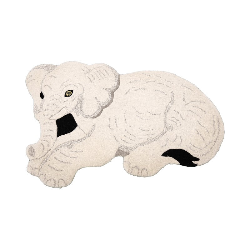 Jumbo Cotton Carpet - White