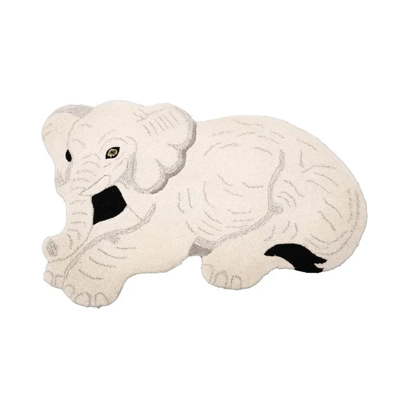 Jumbo Cotton Carpet - White media 1