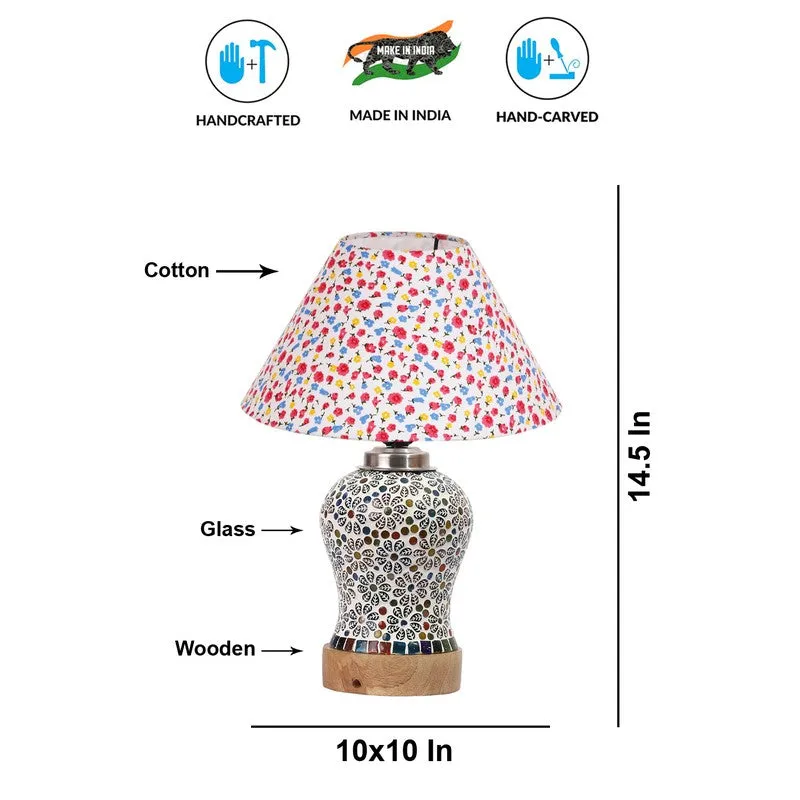 Santora Fleura Arbor Wooden Table Lamp - Multicolor media 8