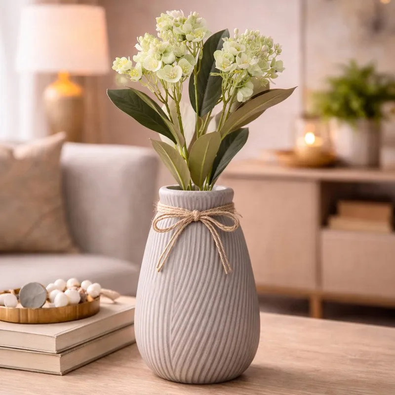 Lineflora Jasmine Artificial Flower(Green) - Set Of Two media 5