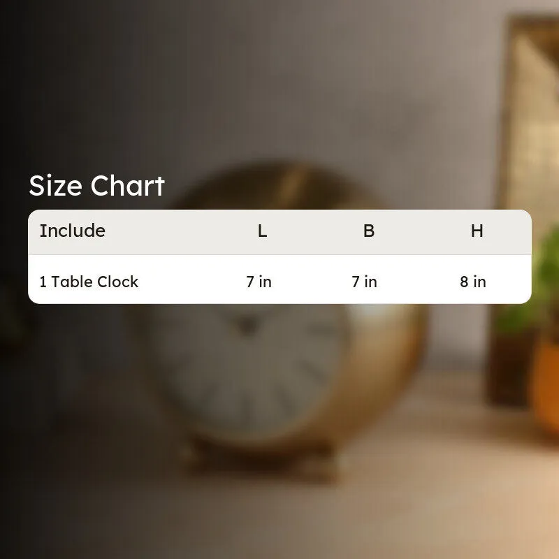 Cassius Table Clock media 6
