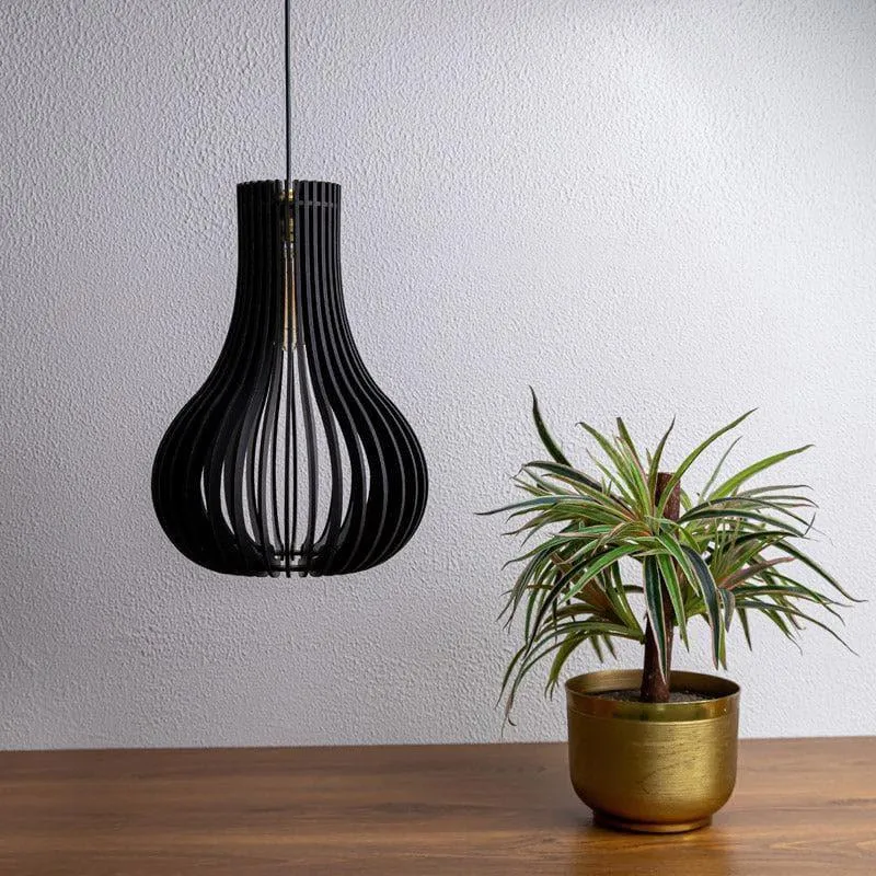 Olesya Pendant Wooden Ceiling Lamp media 3