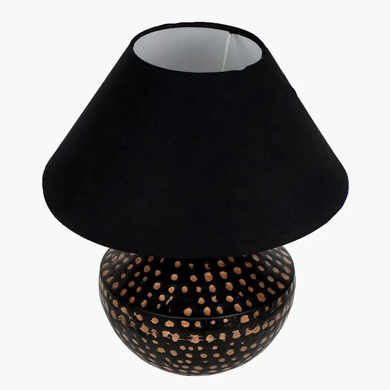TechAura Modern Smart Metal Table Lamp - Black,Brown media 4