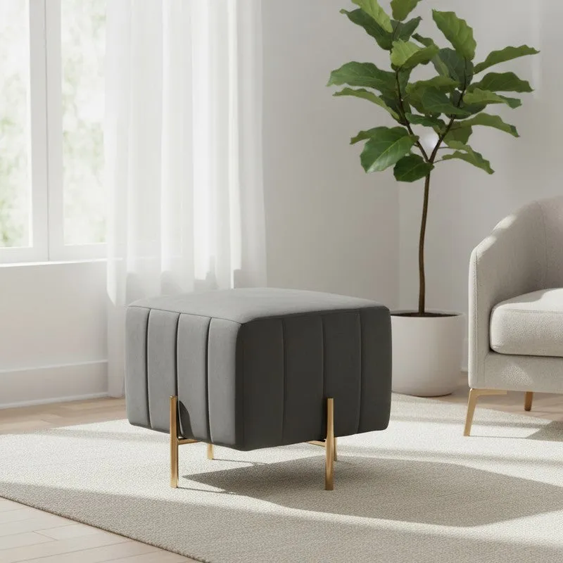 Zevion Softara Ottoman - Grey media 1