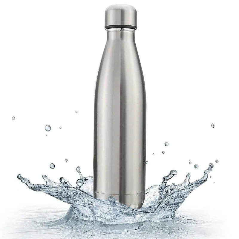 AquaVault Airtight Bottle (Silver) - 500 mL media 5