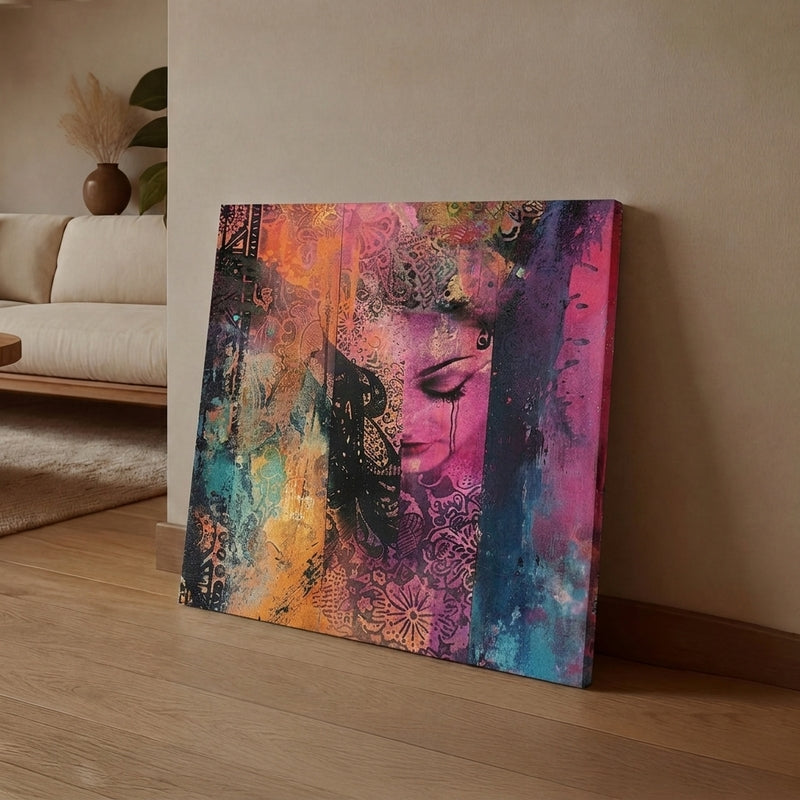 Splashes Of Colour & Tears Wall Art