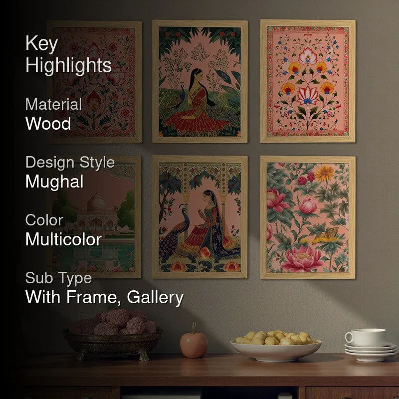 Anjani Bageecha Wall Art - Set Of Six - 2