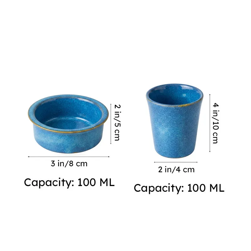 Brew Love Davara Set (Blue) - Two Piece Set media 6