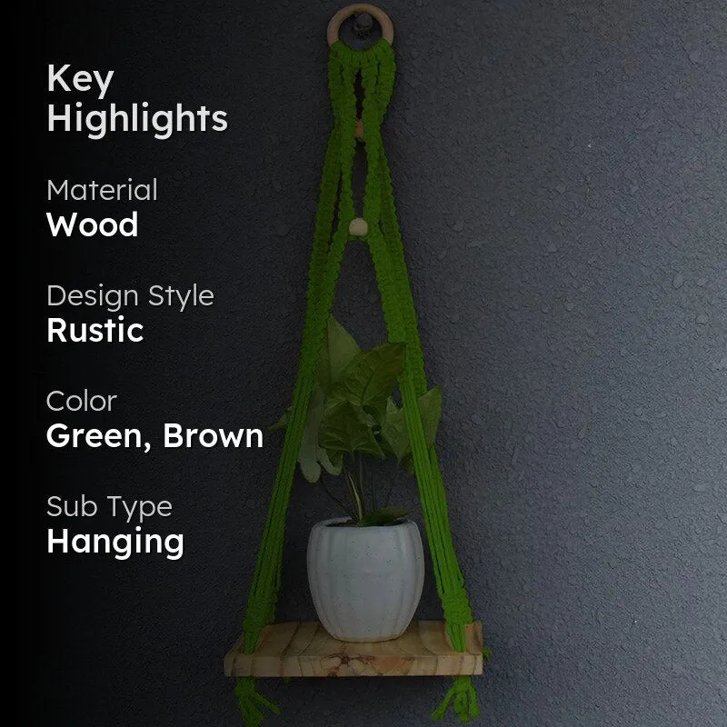 Dinya Wall Shelf - Green media 2