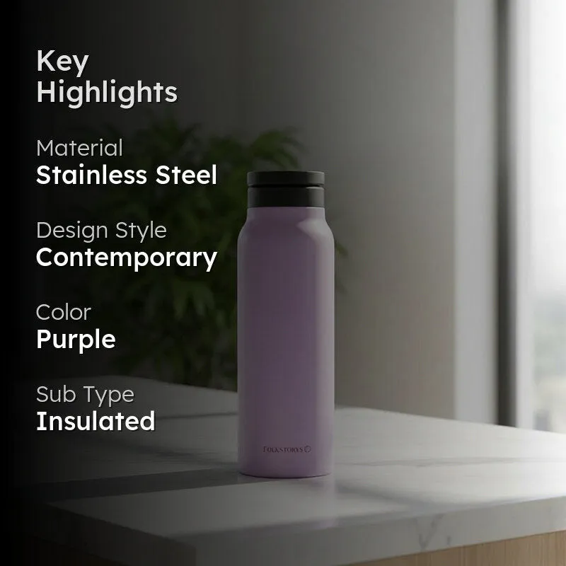 Insulated Stainless Steel Water Bottle - 750 mL media 2