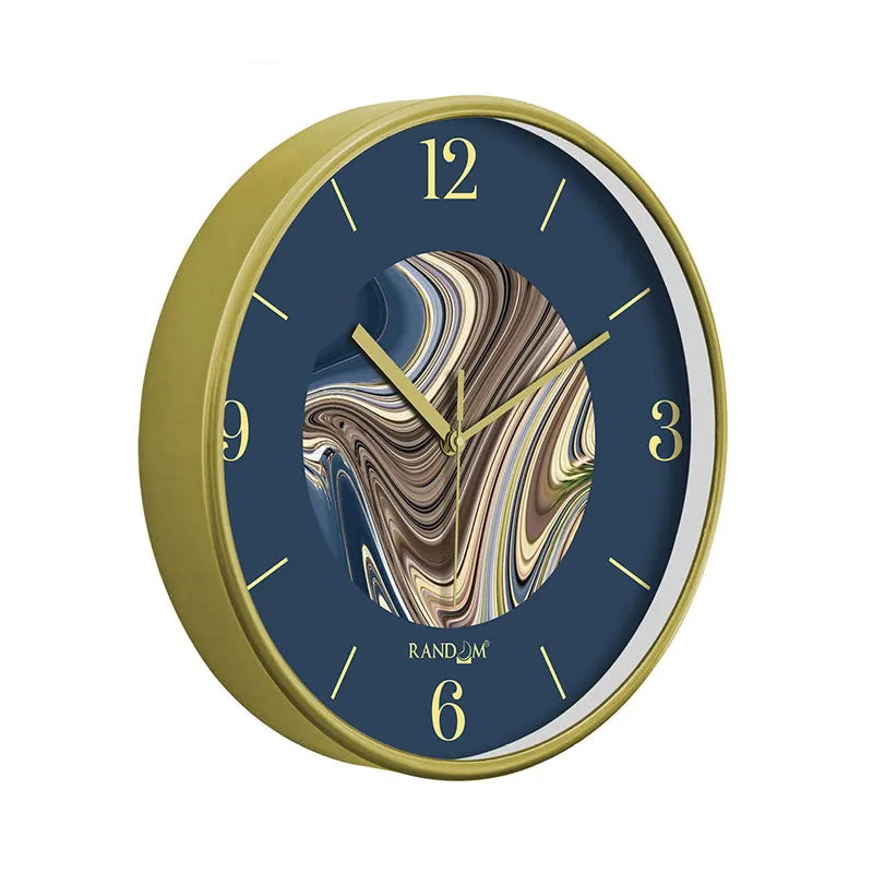 Hemera Swirl Wall Clock - Blue media 4