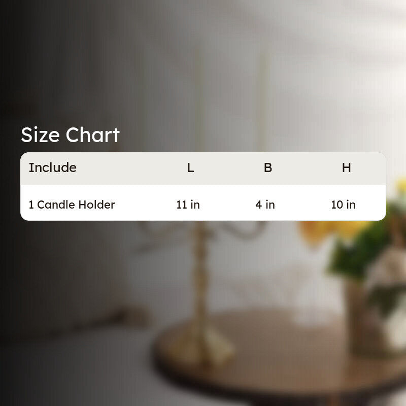 Emisa Candle Holder - Gold media 7