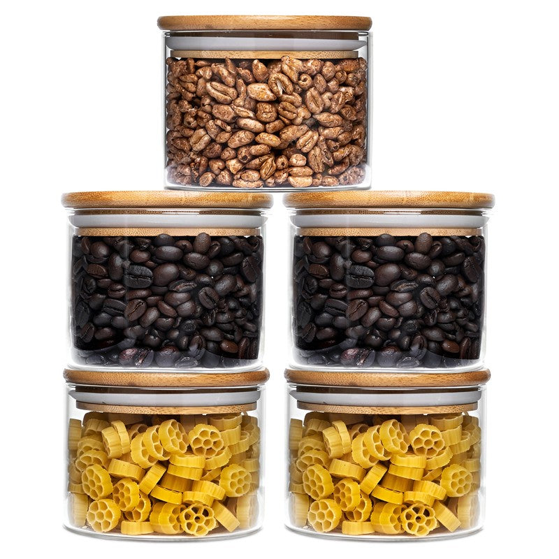 Vault Glass Jar (300 mL Each) - Set Of Five media 4