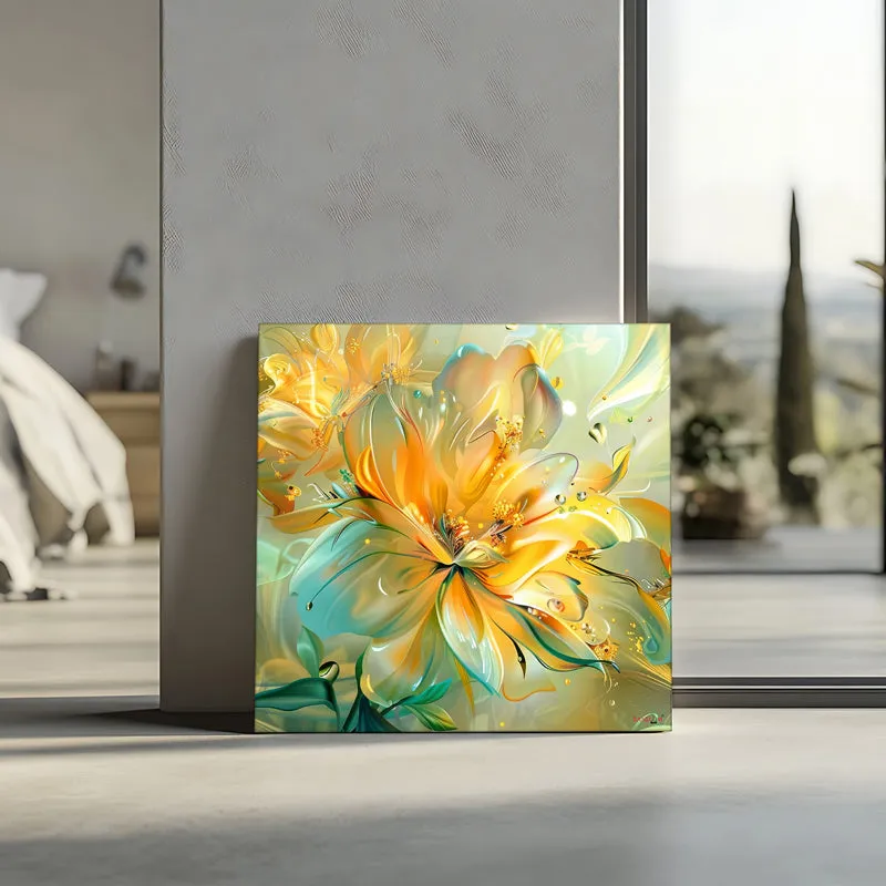 Glow Of Spring I Wall Painting media 4