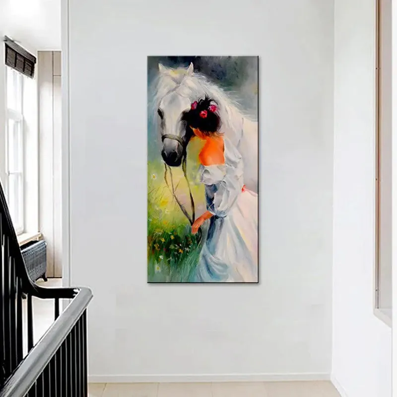 Serene Neigh Wall Painting media 3
