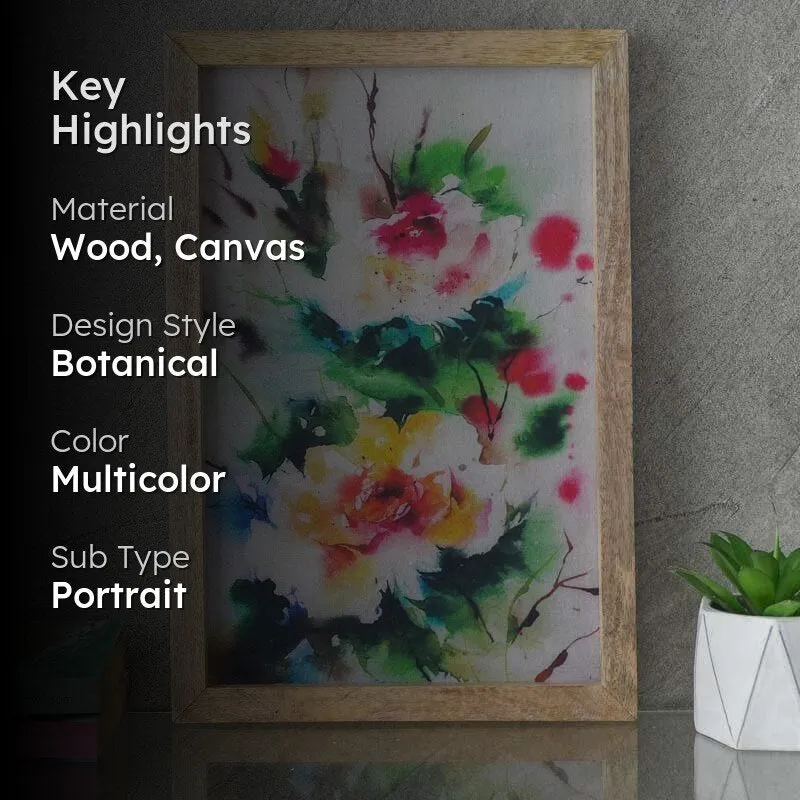 Spring Bloom Canvas Painting media 2